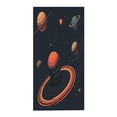 thumbnail image 2 of Stylish Beach Towel with Vibrant Planetary Design - Perfect for Pool Travel and Bathing - Ideal for Women Who Love Space, 2 of 6
