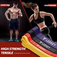 thumbnail image 4 of Set de entrenamiento Resistance Bands LEEKEY de 5 a 85 libras para fitness, 4 of 6