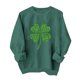 thumbnail image 3 of TaTaai Women St Patrick's Day Printed Crew Neck Long Sleeve Sweatshirt Ladies Casual No Hood Pullover Top Spring Daily Street Office Wear Soft Breathable No Fading Machine Washable Top Gift, 3 of 6