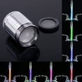 thumbnail image 4 of Agiferg Romantic 7 Color Change LED Light Shower Head Water Bath Home Bathroom Glow A, 4 of 6