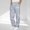Gray, variant on Goodtrade8 Sweatpants for Men Baggy Open Bottom with Pockets Casual Printed Joggers Workout Elastic Waist Men's Pants