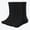 Black, variant on 6 Pairs Women's Cotton Crew Socks Size 6-11 - Double Needle, Tube Socks for Women