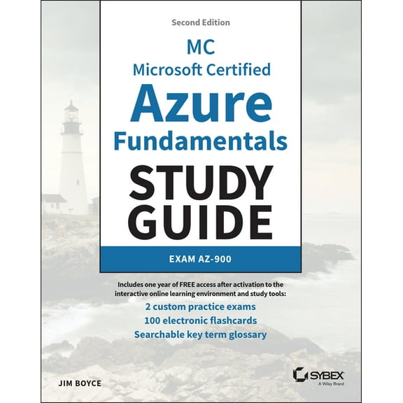 Sybex Study Guide MC Microsoft Certified Azure Fundamentals Study Guide: Exam Az-900, (Paperback)