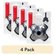 (4 pack) Equate Self-Standing Rubber Cane Tip, Fits 7/8" to 3/4" Cane Shafts