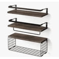 thumbnail image 1 of Repisas Flotantes Xtellar Estantes De Madera Para Dormitorio Baño, 1 of 4