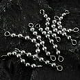 thumbnail image 3 of Dr.Fish 20 Pack Fishing Bead Chain Swivels Stainless Steel Catfish Rig Fishing Tackle Freshwater Saltwater, 3 of 7