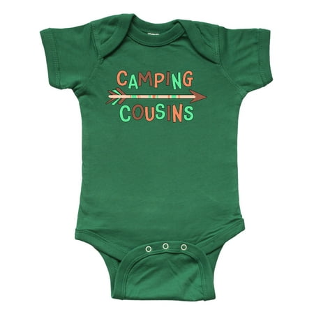 

Inktastic Camping Cousins- arrow Gift Baby Boy or Baby Girl Bodysuit