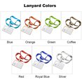 thumbnail image 4 of Labymos Horizontal Transverse Aluminum Alloy ID Name Card Case Business Work Card Badge Holder with, 4 of 6