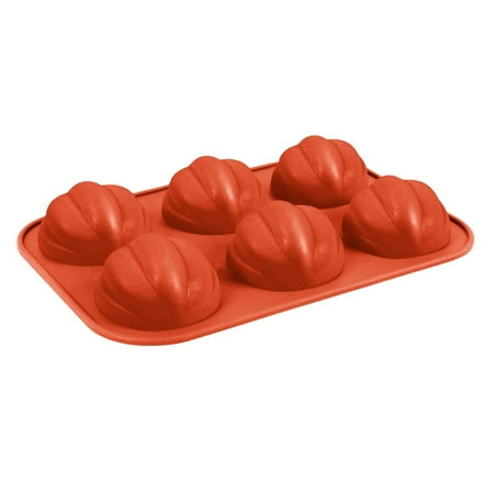 

Halloween Chocolate Mold Silicone Pumpkin Mold 3D Baking Mold for DIY Cake Dessert Ice Cream