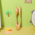 thumbnail image 4 of FONDOTIN Musical Spoons Percussion Musical Instrument Wood Color 1Set for Kids Hand Eye Coordination, 4 of 6