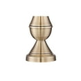 thumbnail image 6 of Regency Hill Becky Traditional Table Lamps 24 3/4" High Set of 2 Antique Brass Metal Beige Drum Shade for Bedroom Living Room Bedside Nightstand Home, 6 of 8