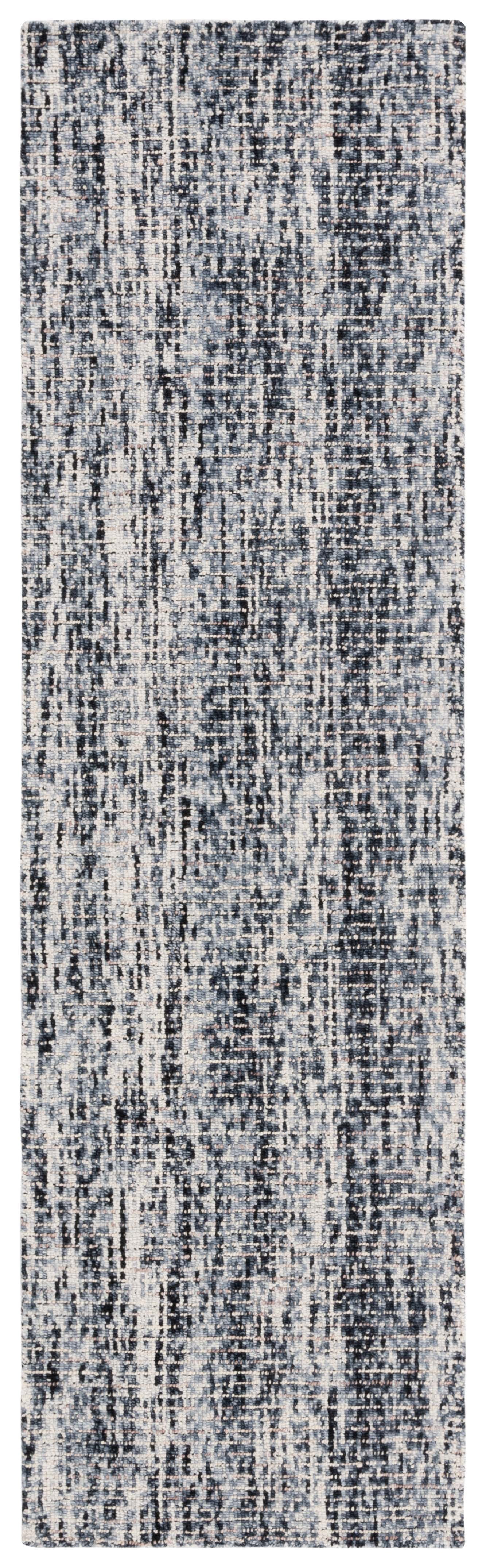 SAFAVIEH Abstract Signe Abstract Runner Rug, Black/Beige, 2'3" x 8'
