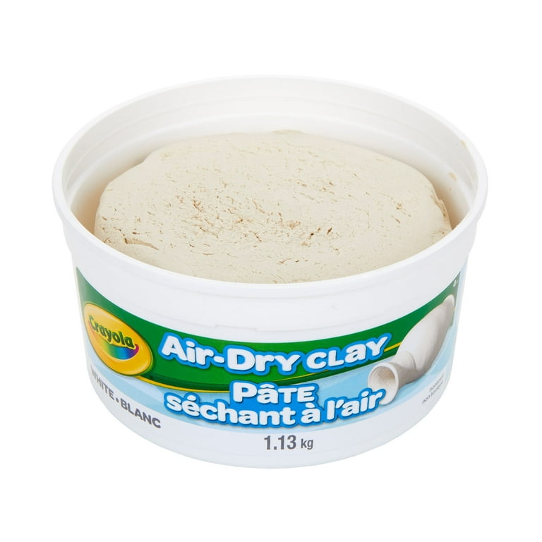 Crayola® Air-Dry Clay, White, 25 Lb