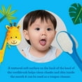 thumbnail image 6 of GuruNanda Extra Soft Toddler Toothbrush for Age 2 Years +, with Tongue Cleaner, Rubber Grip & Brush Cap, 6 of 13