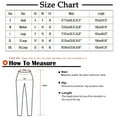 thumbnail image 2 of JUNWELL Pantalon de Travail Droit Extensible pour Femmes Pantalon de Bureau Décontracté avec Poches, 2 of 5