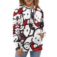 thumbnail image 5 of Pochacco Hoodie 3D Print Pullover Hooded Long Sleeve Sweatshirts Tops Blouse with Pocket for Mens Womens, 5 of 8