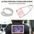 thumbnail image 5 of Dteck Screen Protector Case for Samsung Galaxy Tab A9 8.7-inch (SM-X110/X115/X117),Heavy Duty Rotating Stand Rugged Rubber Case Shockproof PC Cover with Adjustable Hand/Shoulder Strap,Rosegold, 5 of 7