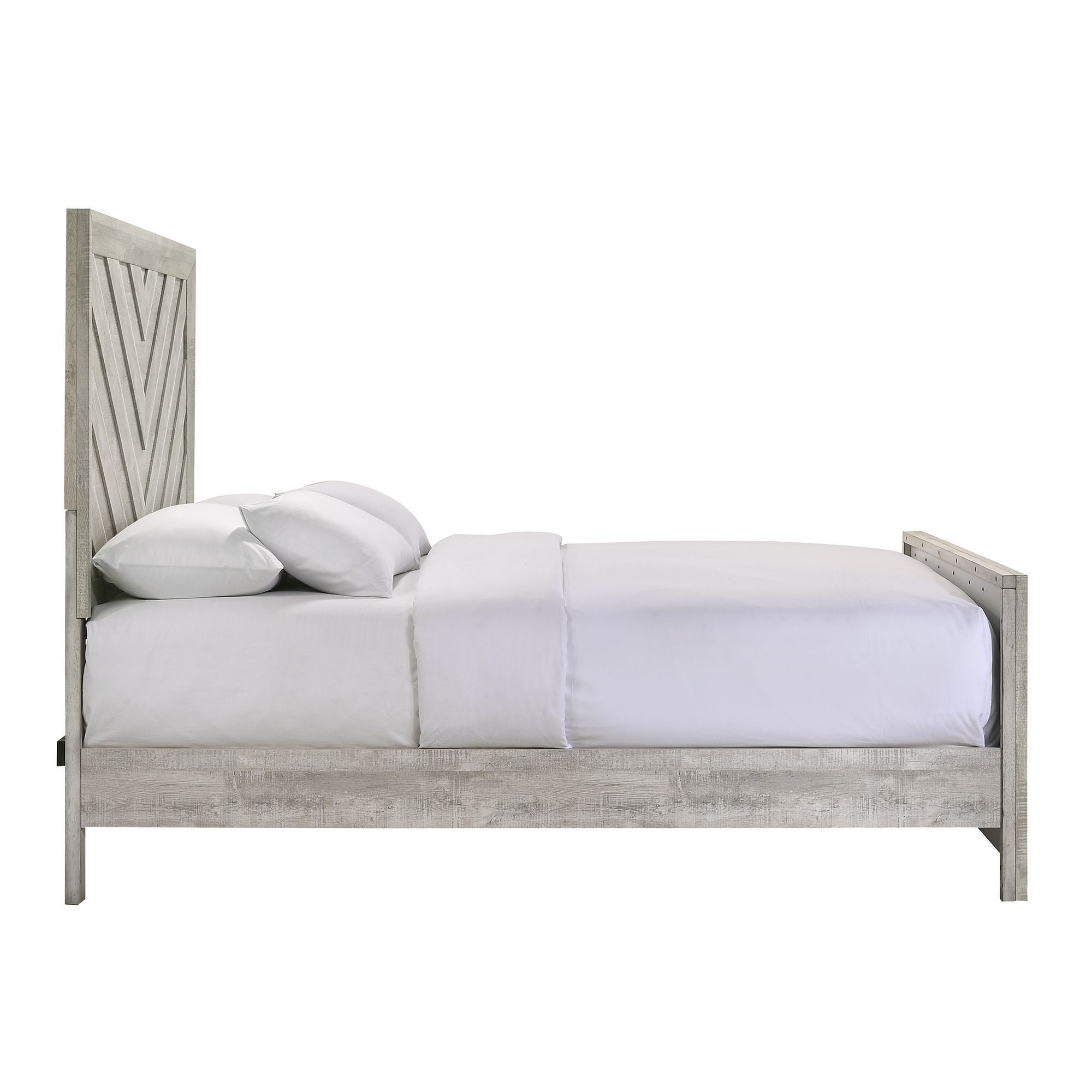 Picket House Furnishings Keely King Panel Bed in White