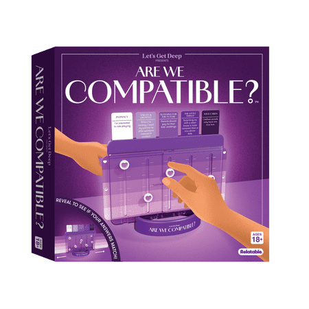 Are We Compatible? by What Do You Meme? Couples Card Game with 200 Romantic Questions  Fun Relationship Game for Adults  Perfect for Date Nights  Girlfriend Gifts or Wedding Gifts