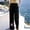 0_ Black, variant on PWPSG Womens Wide Leg Pants, Drawstring Waist in Floral Botanical Print, Loose Oversized Fit for Weekend Casual Outing White S