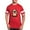 Red, variant on - The Pug Sings The Blues Men's Football T Shirt - Mens Football Shirt
