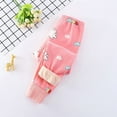 thumbnail image 2 of EnJoCho Kids Boys Girls Sher𝗉a Lined Sweatpants Strawberry Print Padded Fleec𝖾 Athleti𝖼 Jogger Winter Warm Cozy Active Pants Loung𝖾 Sports Wear Comfortable Cold Weather Bottoms, 2 of 3