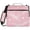 Pink Flashing Pattern, variant on Zipper Binder with Shoulder Strap 2 inch 3 Ring Waterproof File Folder Organizer Bag 500 Sheet Pink Flashing Pattern