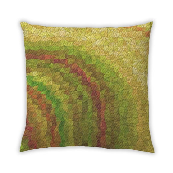 Ahgly Company Outdoor Square Contemporary Throw Pillow, 18 inch by 18 inch