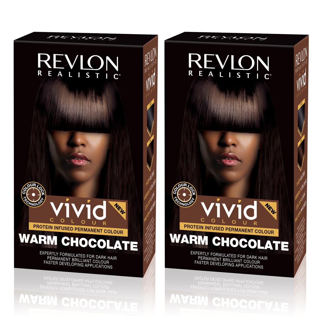 Revlon Realistic Vivid Colour Hair Dye For Dark Hair Warm Chocolate Pack Of 2 Walmart Com Walmart Com,Happiest States In America 2020