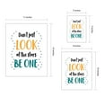thumbnail image 7 of Designs ByLITA Don't Just Look At The Stars. Be One., 8 x 10 Wooden Wall Print (Framed) | Motivational Home Decor, 7 of 7