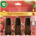 thumbnail image 1 of Air Wick Essential Mist, Essential Oils Diffuser, Apple Cinnamon Medley, 3ct, Fall Scent, Fall Spray, Air Freshener, 1 of 1