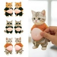 thumbnail image 2 of Cute 3D Cat Stickers With 3D Stomach Design Super Soft Silicone Anti Collision Decorative Fun Stickers Suitable for Party Favors and Phone Case for Adults, 2 of 8