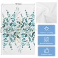 thumbnail image 5 of Teal Eucalyptus Kitchen Towels Set of 3, Water Absorbent Dish Towel, Watercolor Spring Weeping Botanical Decorative Hand Towels - Quick Drying Cloth for Cooking Baking, 18x28 Inch, 5 of 8