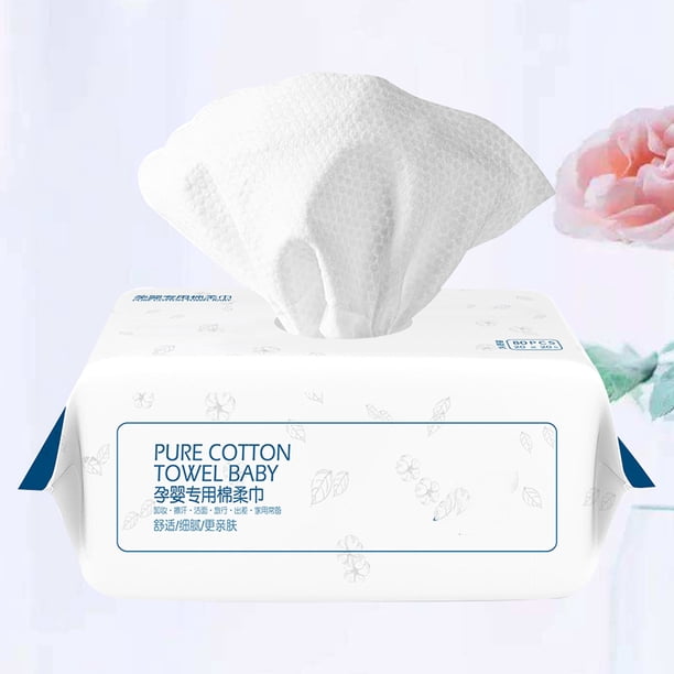 unbranded 80Ud Pañuelos Faciales Desechables Resistentes Y Suaves Para Uso En Casa Oficina Y Viajes