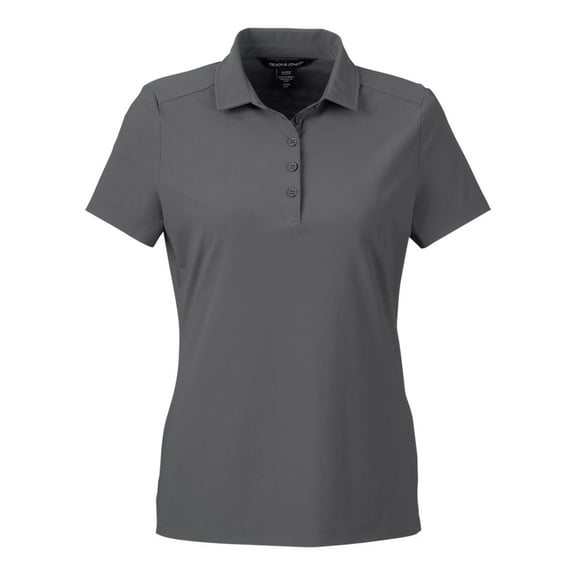 Devon & Jones DG110W Women's CrownLux Performance Windsor Welded Polo-Graphite-M