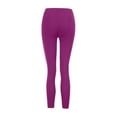thumbnail image 5 of ZyeKqe Leggings for Women Plus Size High Waisted Tights Stretchy Ankle Length Skinny Pants with Pockets, 5 of 6