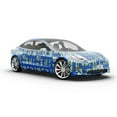 thumbnail image 6 of Rwraps Mapped Cityscape Zigzagging Roads Gloss Vinyl Film Wrap 59in x 13ft Vinyl Vehicle Car Film, 6 of 9