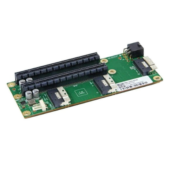 PCIe4.0 External Adapter Board SFF-8654 Dual Card Slots 6Pin GPU Slimsas Graphics Card Motherboard