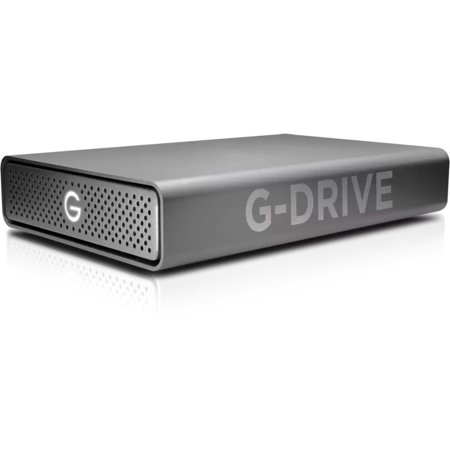 WD G-DRIVE SDPH91G-012T-NBAAD 12 TB Desktop Hard Drive - External - Aluminum, Aluminum