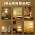 thumbnail image 5 of Rechargeable Motion Sensor Smart LED Night Light Eye Protection Bedside Lamp for Bedroom Corridor Cabinet Lighting 2PCS, 5 of 8