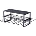 thumbnail image 1 of VEVOR Power Tool Organizer, 4 Slot, 3 Layers, Cordless Drill Holder Wall Mount, Battery Charging Station Storage Rack, Multi-Function Garage Organization, Heavy Duty Metal Shelf for Screwdriver Pliers, 1 of 8