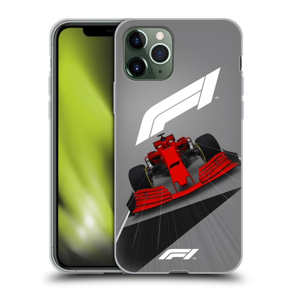 Head Case Designs Officially Licensed Formula 1 F1 Cars Front Hot Red Soft Gel Case Compatible with Apple iPhone 11 Pro