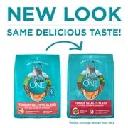Purina ONE Tender Select Blends Dry Cat Food, Salmon, 3.5 lb Bag