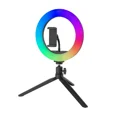 thumbnail image 5 of ONN 8 inch Desktop Multi-Colour LED Ring Light with Bluetooth Remote Control, 5 of 5