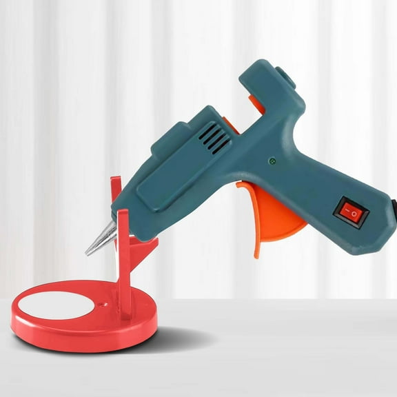 Vestitly Hot Melt Glue Gun Holder Glue Gun Base Red