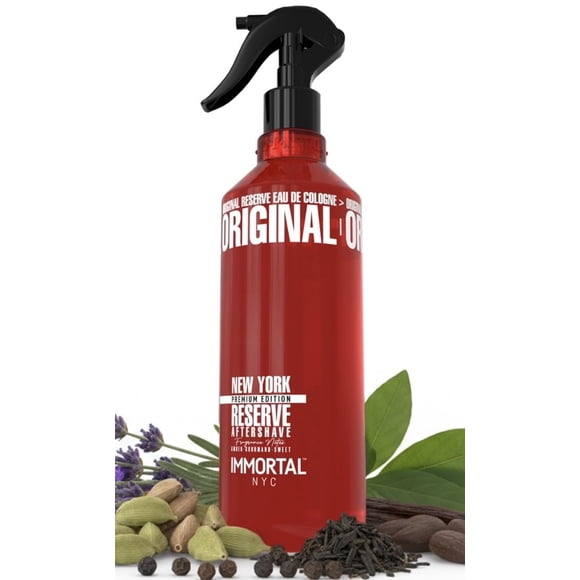 Spray para después del afeitado Immortal NYC Reserve New York, 400 ml, para hombre