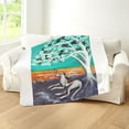 thumbnail image 5 of CafePress - Greyhound Spiritual Tree Sherpa Fleece Throw Blank - Sherpa Fleece Throw Blanket 60" x 50", 5 of 5