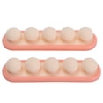 thumbnail image 1 of 2 Packs Desktop Silicone Cable Organizer SelfAdhesive Charging Data Cable Storage and Finishing Cable Winder(Light Pink ), 1 of 14