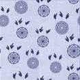 thumbnail image 1 of Ahgly Company Indoor Square Patterned Lavender Blue Area Rugs, 7' Square, 1 of 6