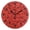 Black, variant on Red Apple Pattern Wall Clock 10in Round Artistic Oil Painting Home Decor Desk Table Clock